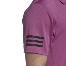 adidas Tennis-Polo Club 3 Stripes #22 lila Herren